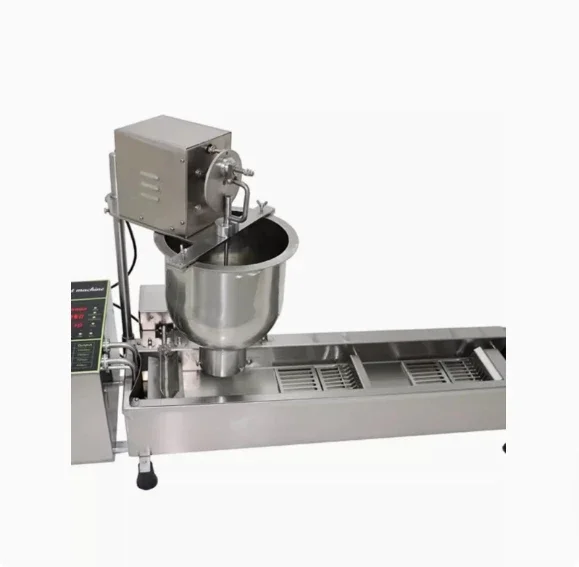 Hot SalesIntelligent Commercial Fully Automatic Donut Machine, Vertical Mini Stainless Steel Desktop Single Cylinder Doughnut Ma