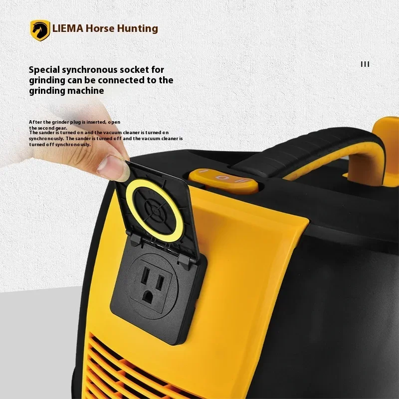 30L Industrial Vacuum Cleaner for Cleaning Dust Construction Industries Grinder Core