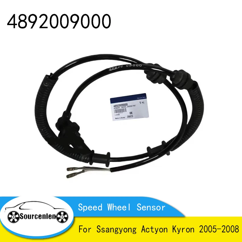 

Brand Genuine New Front ABS Speed Wheel Sensor 48920-09000 4892009000 For Ssangyong Actyon Kyron 2005-2008
