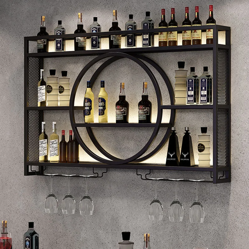 

Whisky Storage Unique Commercial Bar Cabinet Modern Restaurant Stojak Na Wino Kitchen Buffet Mounted Wine Cabinets Furniture