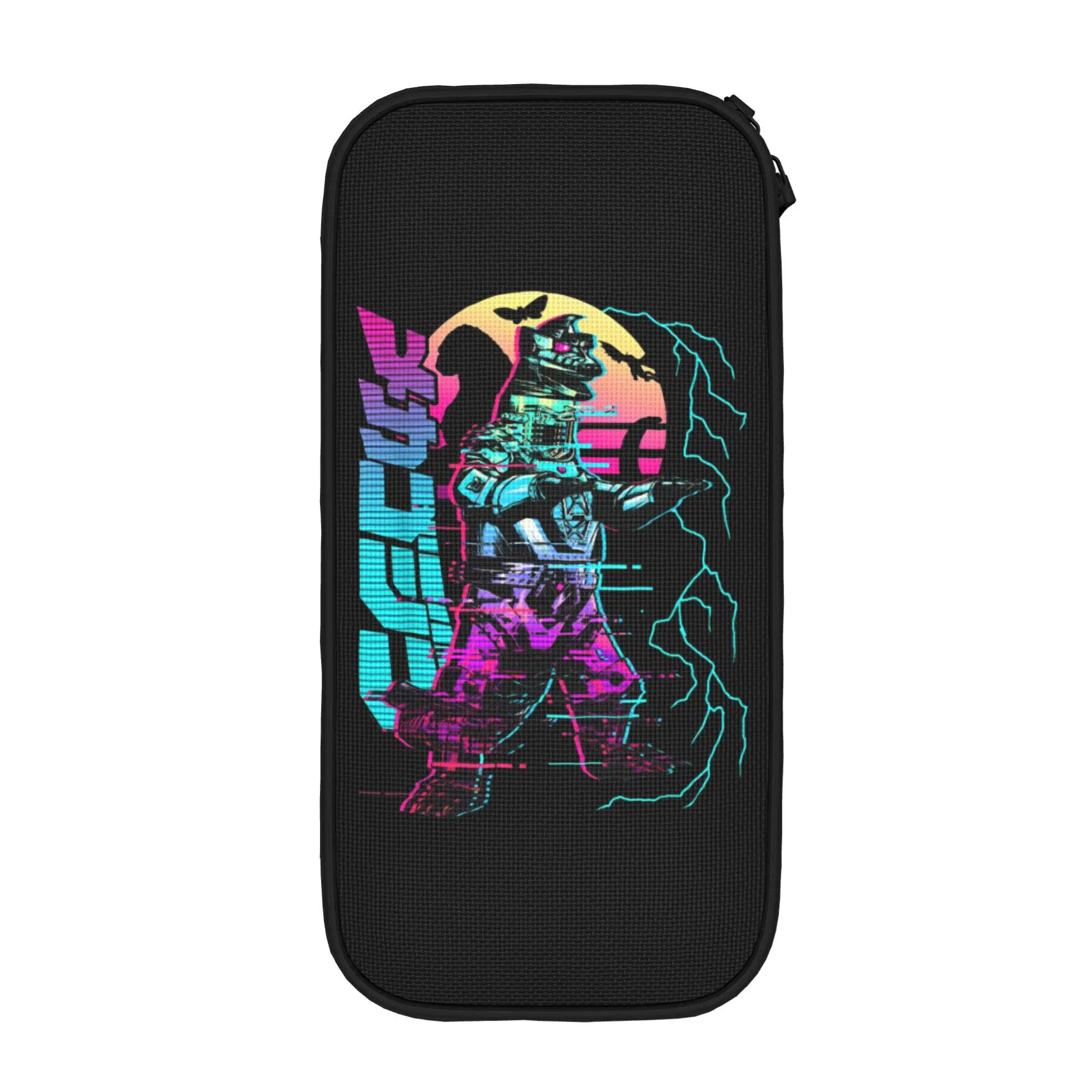 Monster G-Godzillas Pencil Case Fun  Japanese Kaiju Pen Bags Girl Boy Big Capacity Students School Zipper Pencilcases - view 2