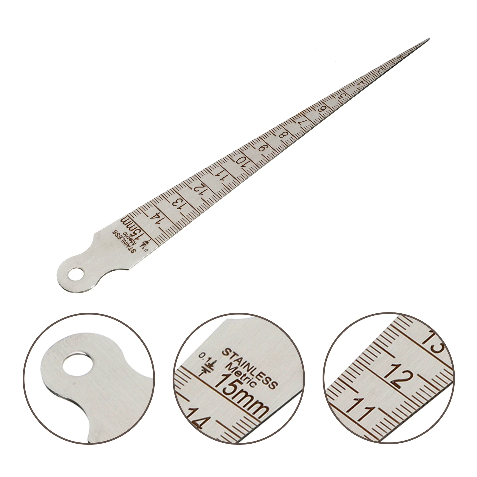 

Guitar Measuring Ruler Guitars Repair Inspection Part Gaps Neck Spacing Machinist Tools Steel