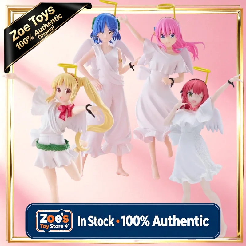 In Stock 100% Authentic SEGA Luminasta Bocchi The Rock! Angel Ver Hitori Gotoh Ikuyo Kita Nijika Ijichi Ryo Yamada Anime Figure