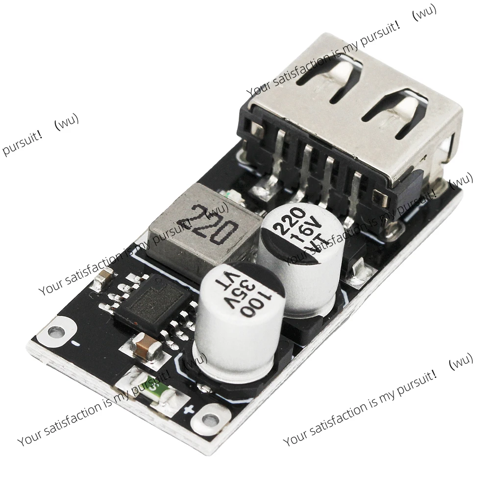 Applicable to QC3.0 QC2.0 DC-DC charging step-down module 6-32V 9V 12V 24V to fast charger circuit regulator board