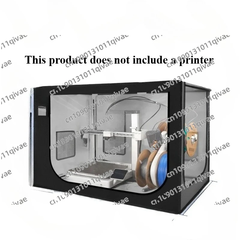 

3D Printer Sealing Box Suitable for BambuLab A1 or A1 Mini Noise-insulating Dust Cover Insulation Confidential Sealing Box