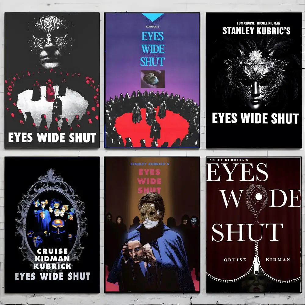 Surreal E-Eyes Wide Shut Poster Premium Decor Art & Gift for Household Lounge Home Ornaments