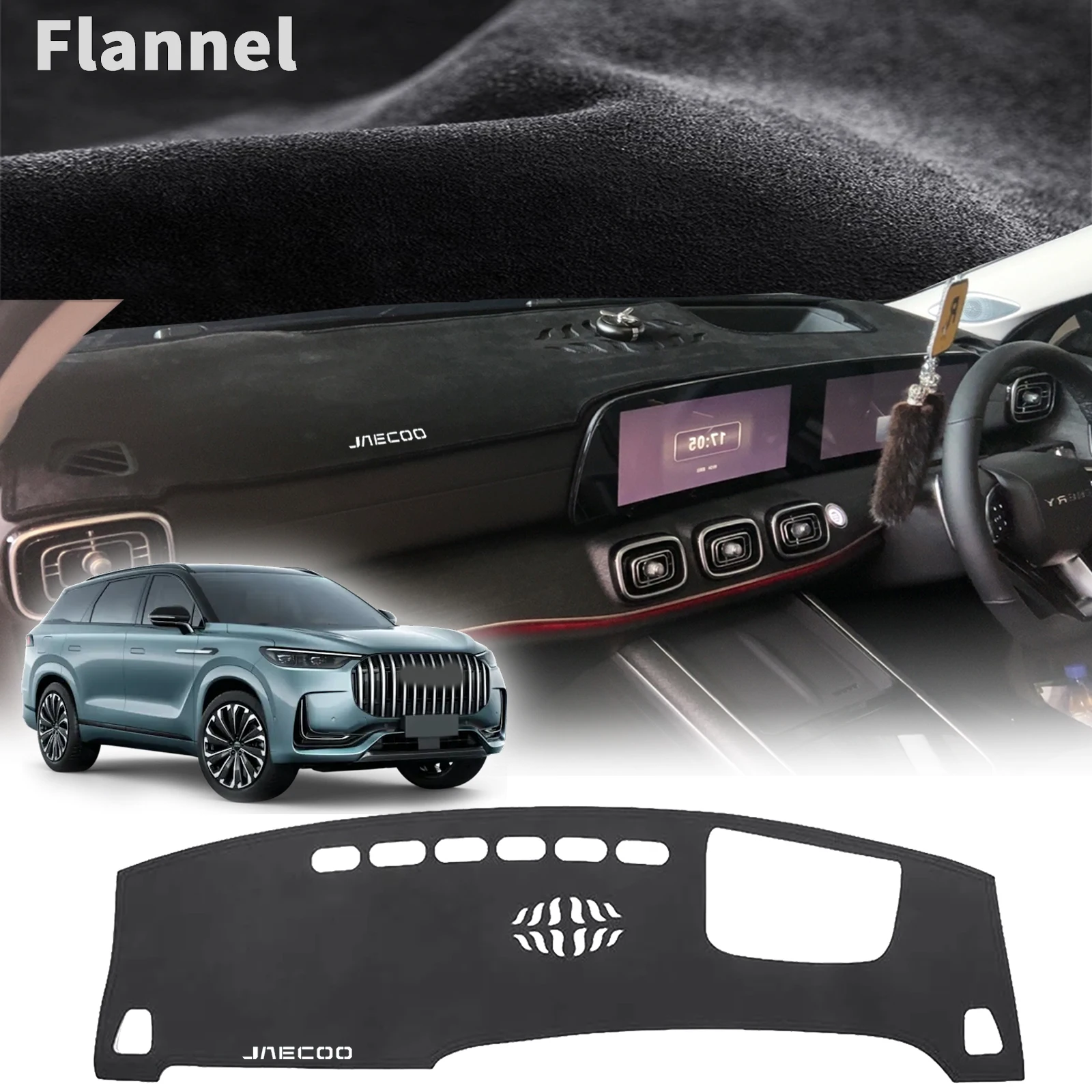 

for CHERY Jaecoo J8 8 2023 2024 2025 2026 S9 Car Dashmat Dashboard Cover Pad Sunshade Protective Carpet Accessories DashMat