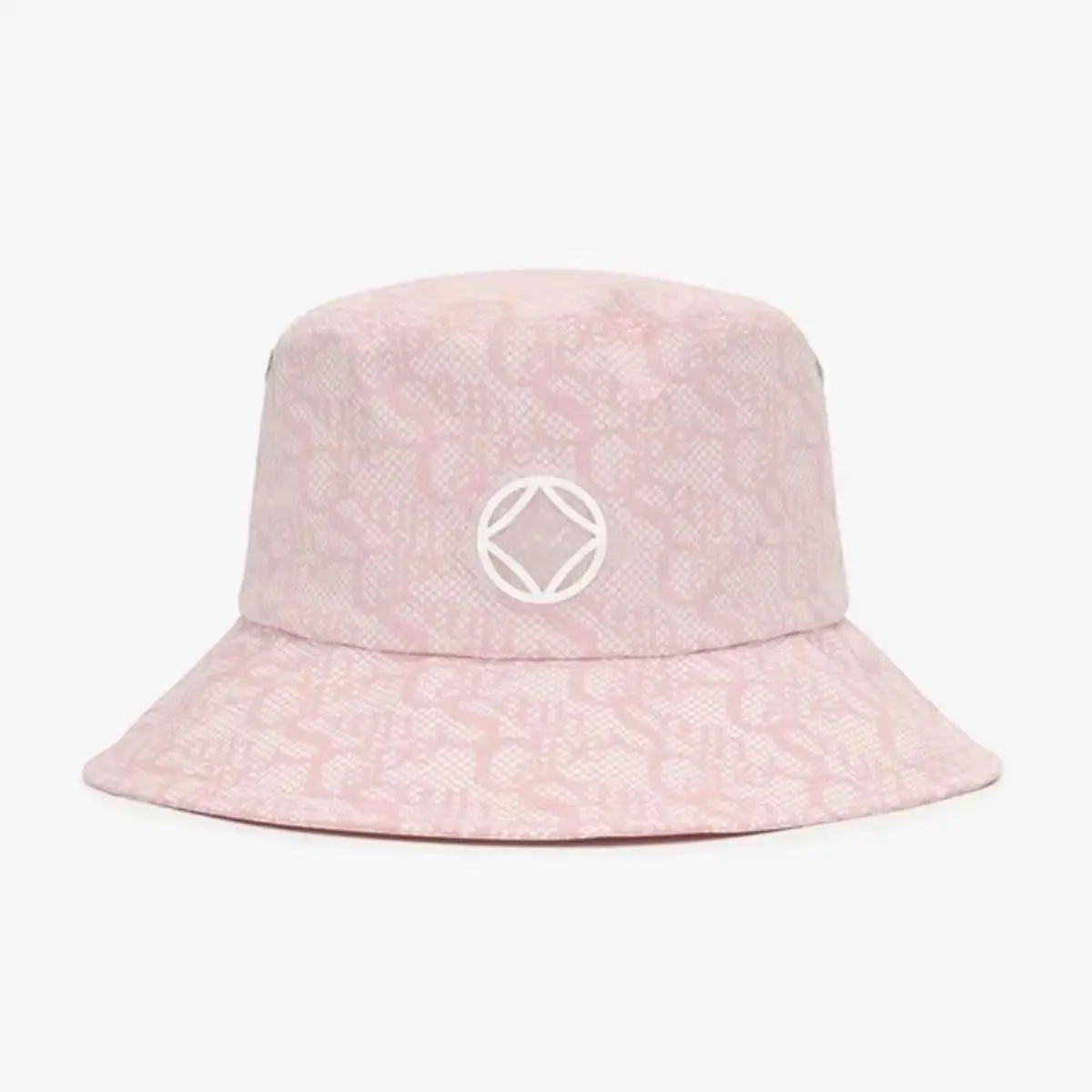 Women Golf Bucket Hat Printed Breathable Sun Hat Ladies Outdoor Sports UV Protection Shading Fisherman Cap