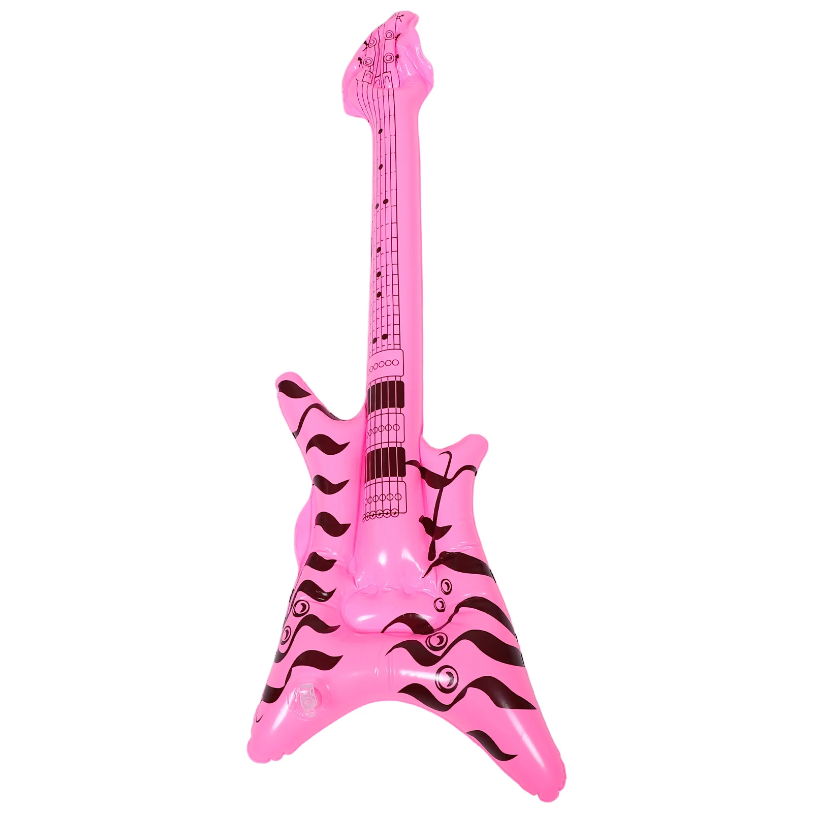 

Inflatable Guitar Balloon Fun Rock Star 80s 90s Party Decorations Props Blow Up Musical Instrument Inflate For Carnival Favors