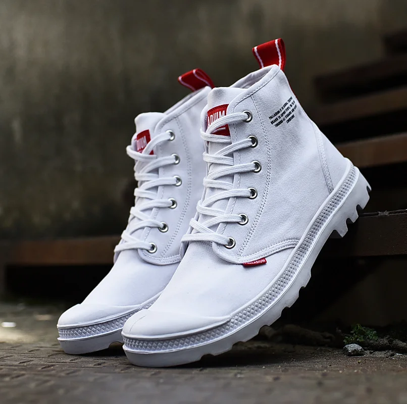 2023 New ORIGINAL PALLADIUM Men Fashion High-top Leisure Ankle Shoes Comfortable Sneakers Men Casual Shoes Size 40-45