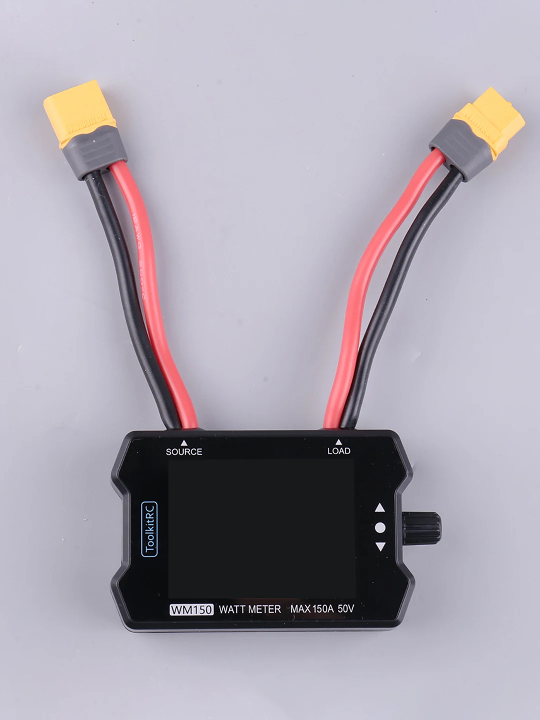 ToolkitRC WM150 150A 50V Watt Meter Power Analyzer LCD Display Power Voltage Current Tester PWM Output for RC FPV Drone