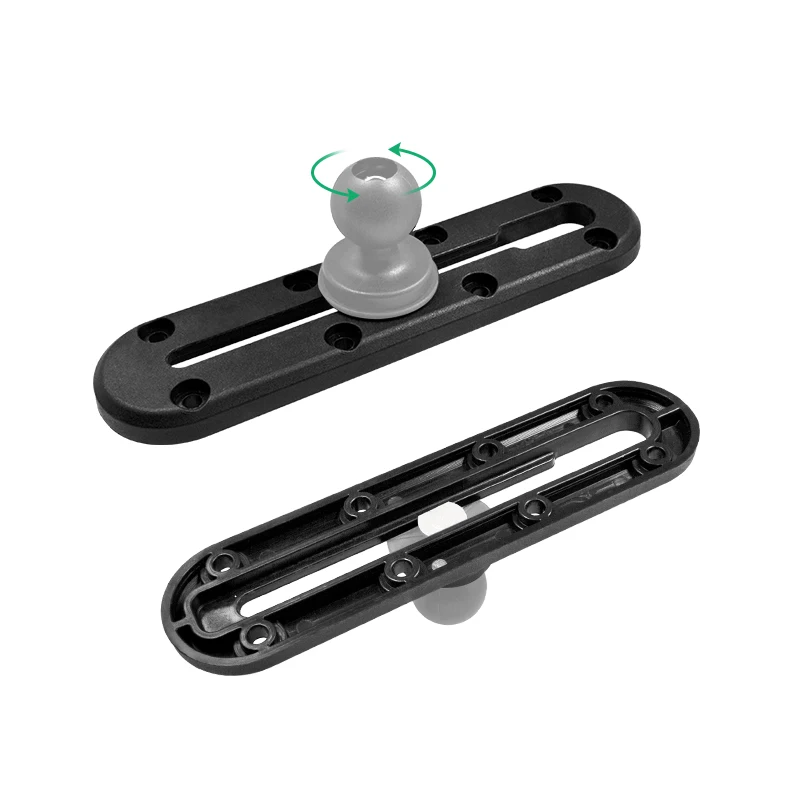 Car/Ship Ball Head Base T-Shaped Guide Rail, Truck/SUV Compatible with RAM/VIN Track Ball Head Bases, Length 179/268/358/446mm