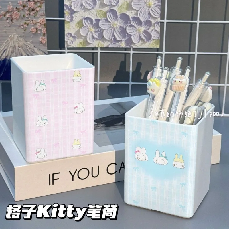 

My Melody Anime Kawaii Sanrio Ins Fashion Desktop Stationery Storage Box Cute Creative Storage Pen Case Gifts for Kids