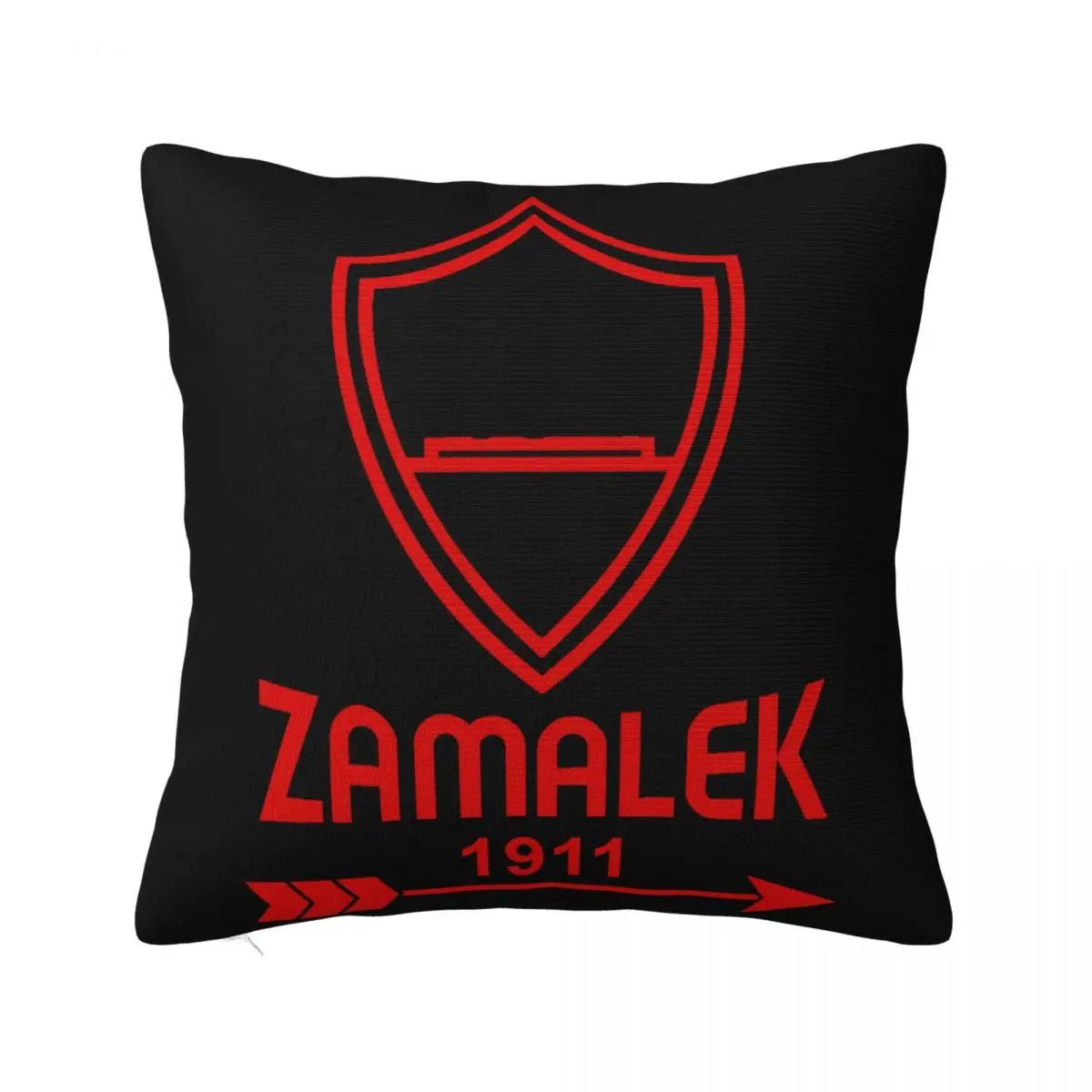 

Zamalek Sporting Club Of Egyp Football Soccer Team Sports Original Text Straight Pure Top Female Pop Pillow Case
