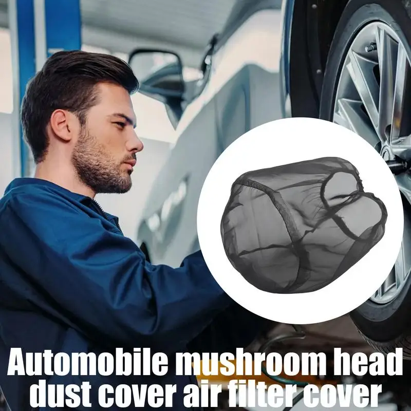 Air Filter Protective Cover Dustproof Air Intake Filter Sock Cover Washable Car Cone Air Filter Cover Oilproof Waterproof Sleeve