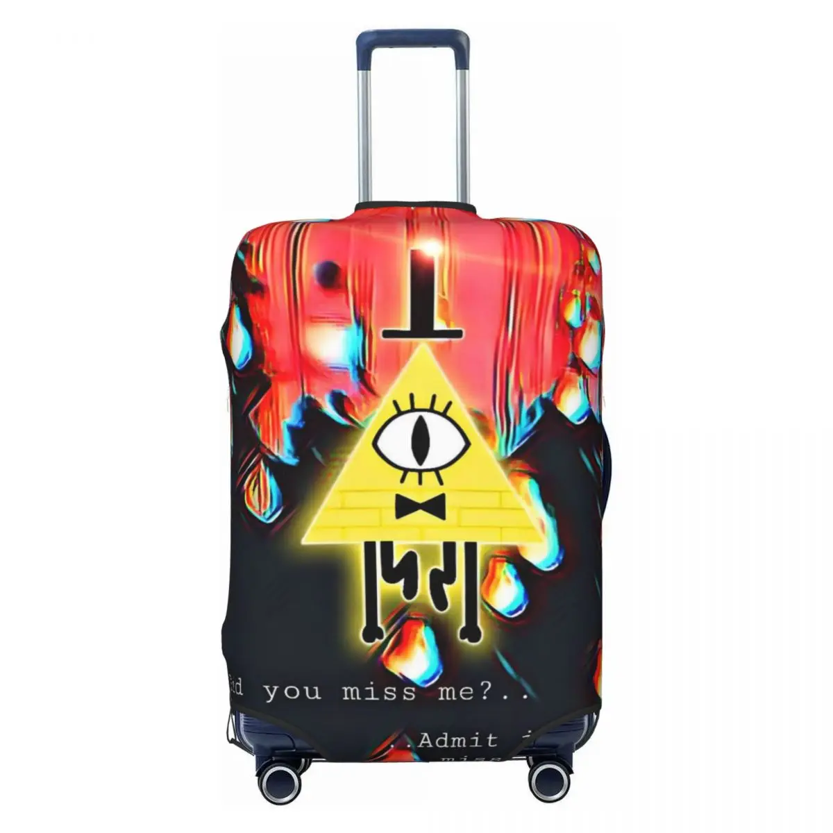 

Custom G-Gravityes Cartoons Anime Luggage Cover Protector Funny Hot Travel Suitcase Protective Cover for 18-32 Inch