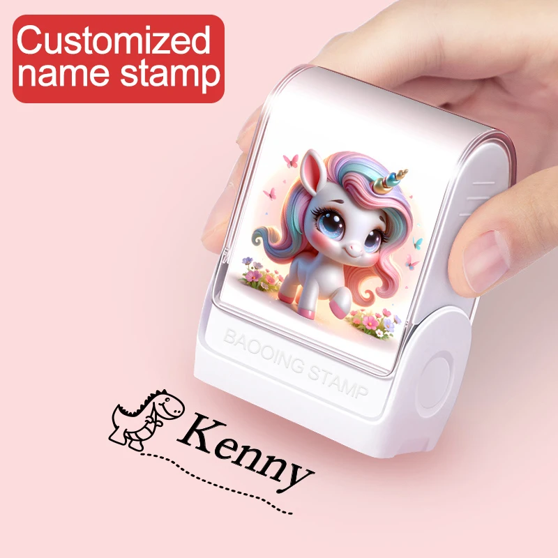 

‌Custom Clothing Stamp,Personalized Name Stamp for Fabric,Fade-Resistant Laundry Stamp,Reusable DIY Label Maker for Garments‌