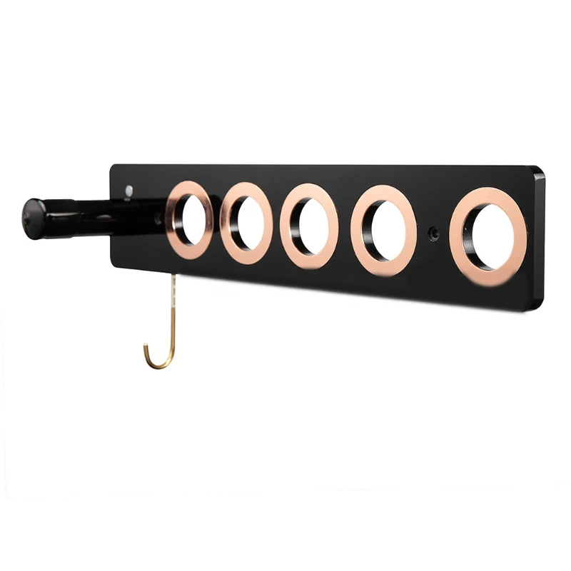 Hair Dryer Multi-hole Storage Rack Hairdressing Tool Hanger Hair Dryer Accessories Holder Not Easy to Fall off Nail-free