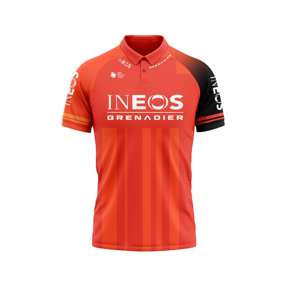 INEOS GRENADIERS 2024 Cycling Jersey T-shirt Outdoor Sports Competition Clothing POLO Shirt Men New Summer Women Children 3D