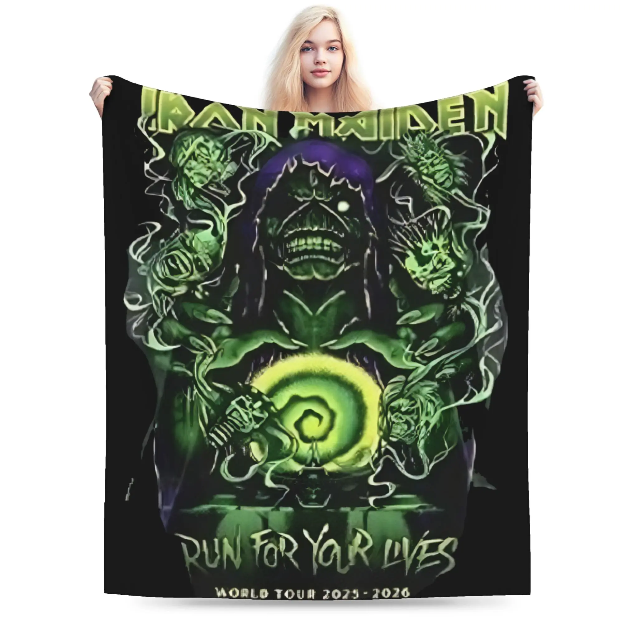 الاسترخاء المكاوي البكر 2026 تشغيل من أجل حياتك جولة حول العالم بطانية اكسسوارات السرير الزخرفية رمي البطانيات خفيفة الوزن