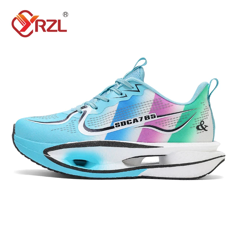 

Marathon Carbon Plate Sports Running Shoes Men New Breathable Lightweight Mesh Sport Shoes Women Comfortable Nonskid Sneakers