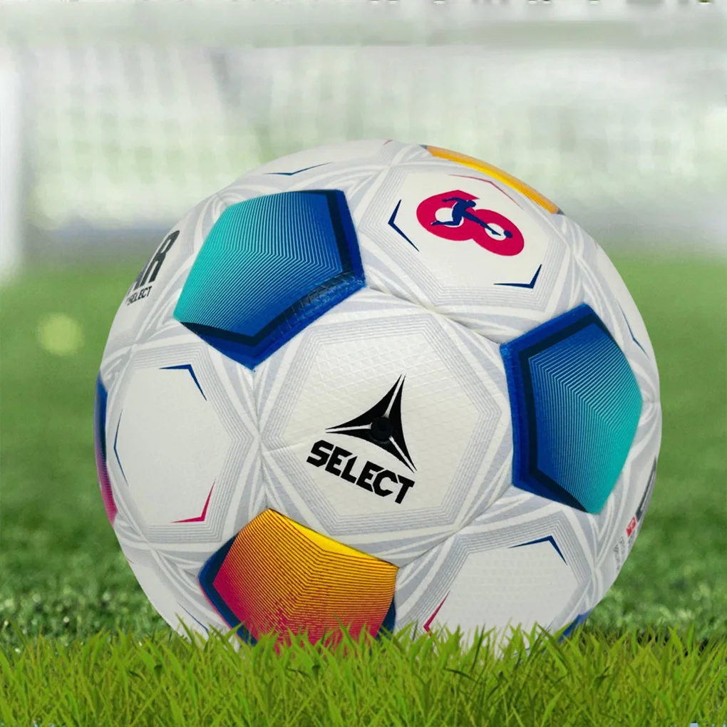 Balón de fútbol ze 5, engrosado y resistente al desgaste, para duradero y al descanso de caída, juego con reposapiés de desgaste