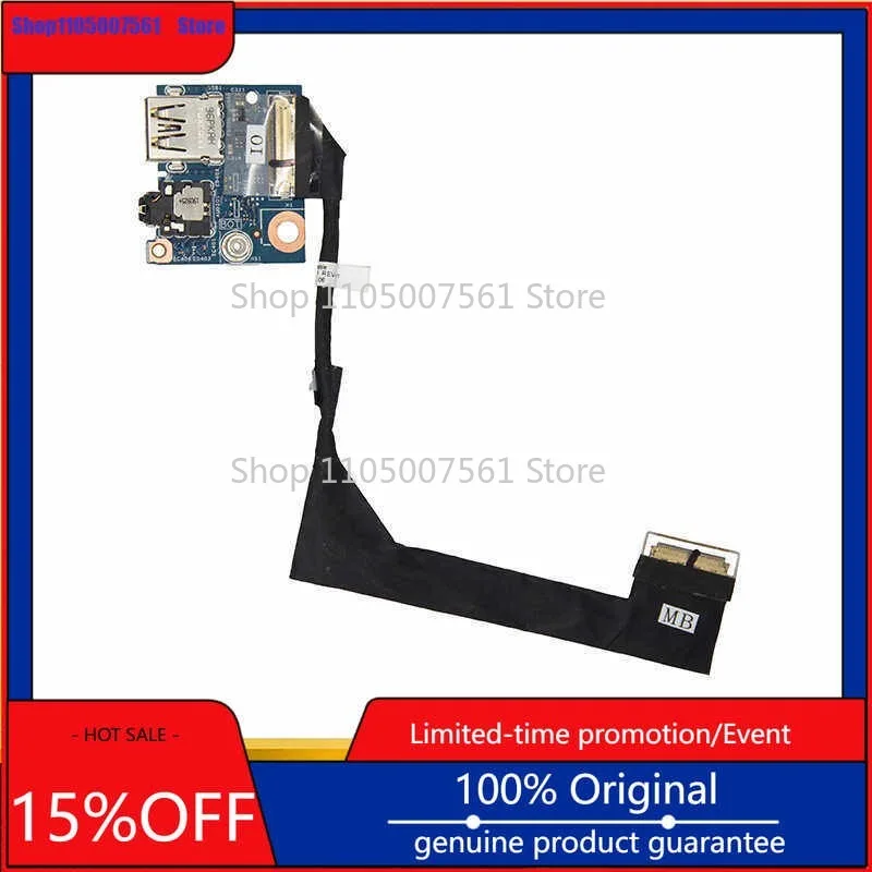 Placa de Audio USB de Repuesto para Dell Inspiron 7391 7390 V5390 5391, Componente de Placa Base para Reparación de Portátiles