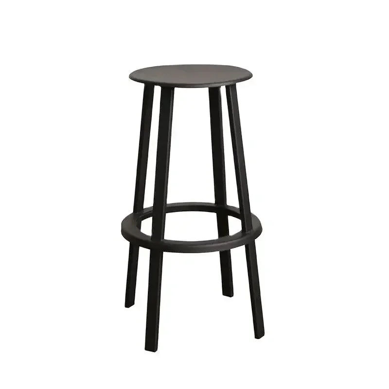 

Датские поворотные барные стулья, скандинавские простые металлические барные стулья для домашнего использования, современные дизайнерские барные роскошные высокие стулья