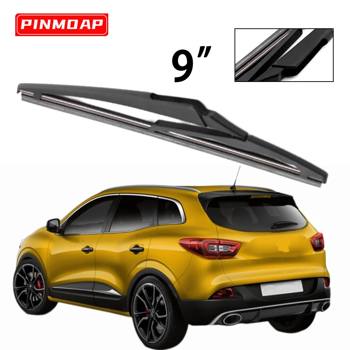 

1PC 9"Rear Windshield Windscreen Wiper Blade For Renault Kadjar 2015-2023 Windshield Windscreen Rear Wiper Blade Car Accessories