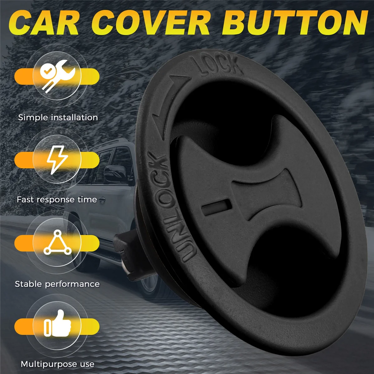 

Автомобильные аксессуары, ящик для инструментов задней двери автомобиля, крышка, пряжка, ручка, панель двери багажника B