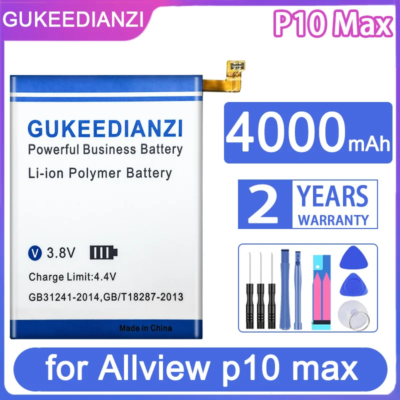 

GUKEEDIANZI Replacement Battery 4000mAh for Allview P10 Max