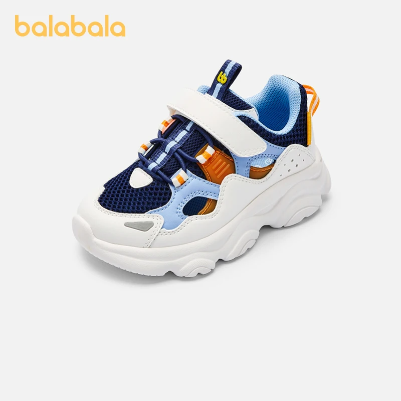 

Balabala Kids Shoes Boys Girls Sports Shoes Casual Shoes Dad Shoes Trendy 2024 Summer New Shoes Medium to Large Children