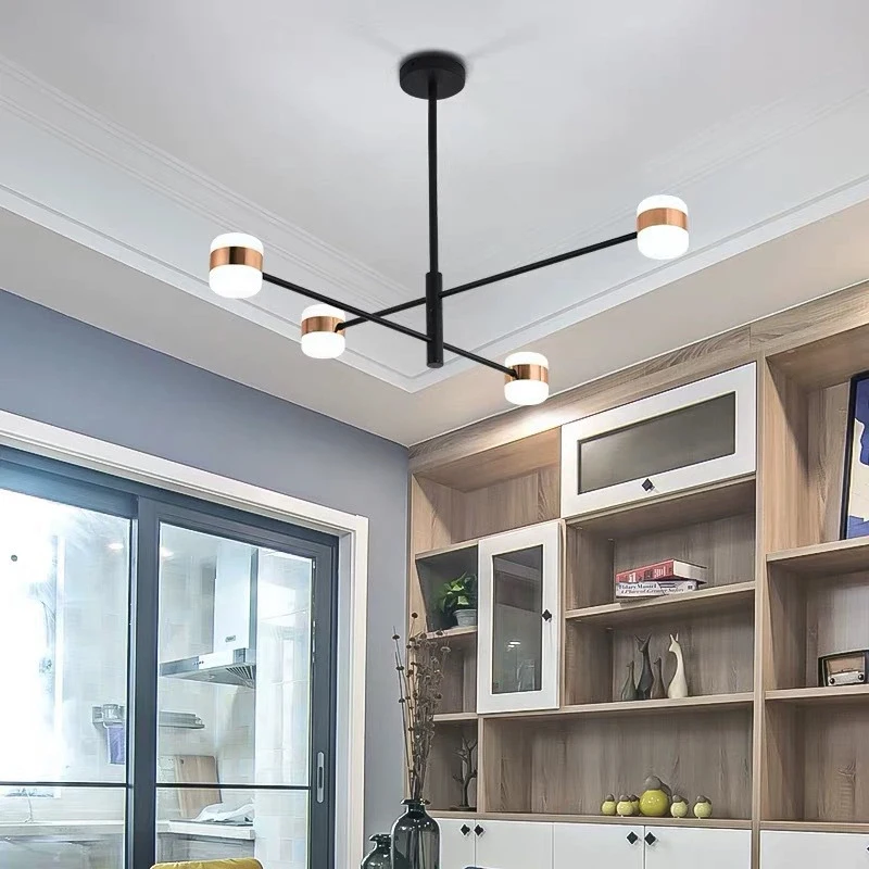 البساطة الثريات الجديدة لتناول الطعام غرفة المعيشة المطبخ بهو فيلا معرض مكتب غرفة نوم بار داخلي المنزل مصابيح تعليق للزينة #5