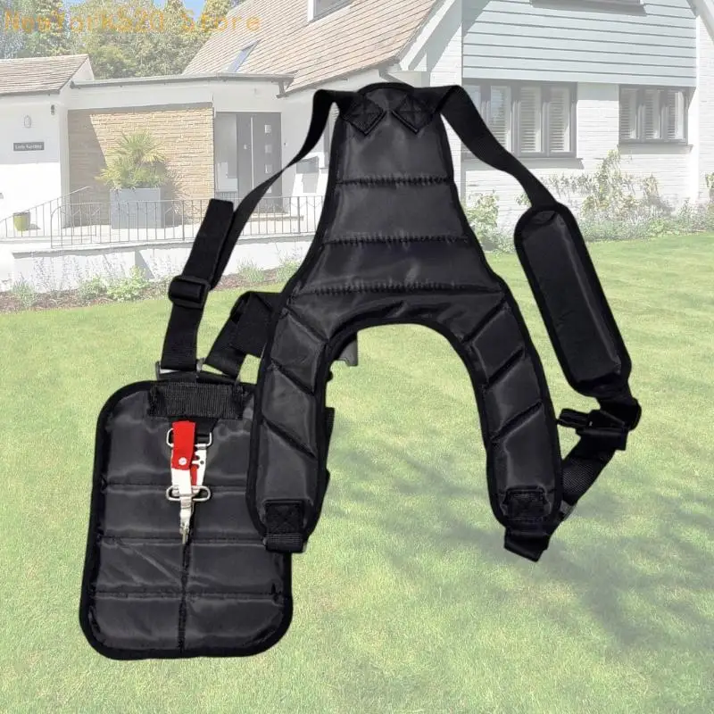 N84C Trimmer Shoulder Strap Lawn Mower Harness untuk Pemangkas Mesin Lawn