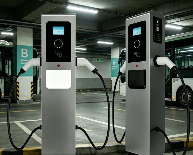 Estação de Carregamento Portátil para Veículos Elétricos 44KW AC, Carregador Rápido para Carros Elétricos, Estações de Carregamento Montadas na Parede Personalizadas