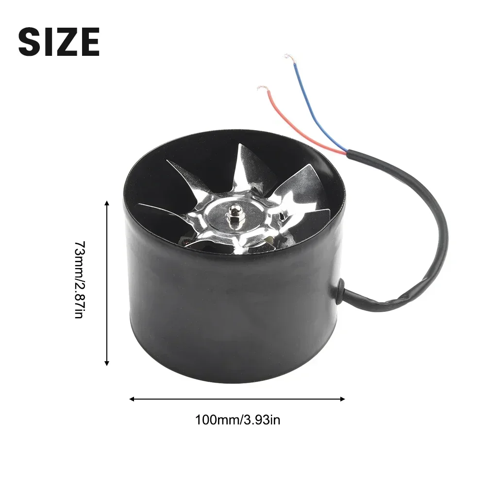 High Quality Nice Portable Pratical Exhaust Fan Extractor 50Hz 100 Mm 140 M³/H 1PC 20W Duct Fan Inline Pipe Fan