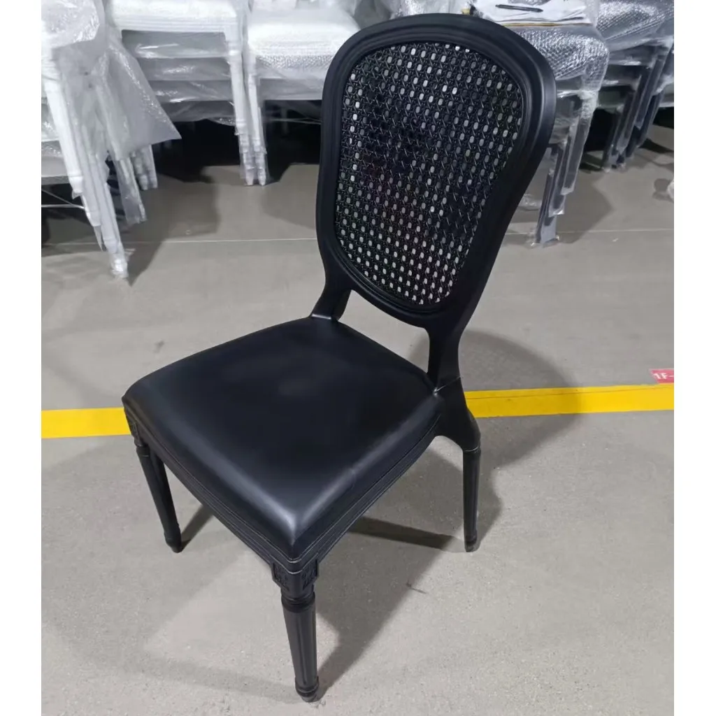 

Durable Plastic Stacking Kitchen Chairs Colorful Durable Comfortable Home Outdoor Hotel Plastic Dining Room Chair