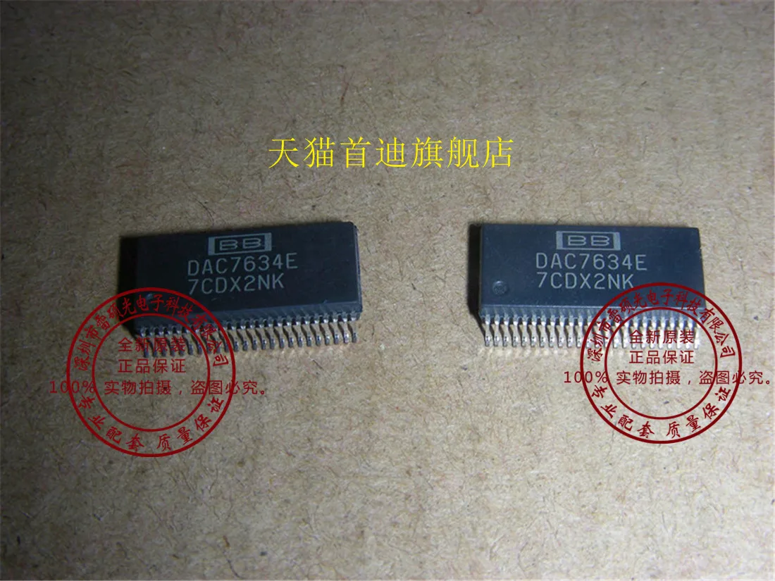Free shipping    DAC7634E DAC7634 SSOP48      10PCS