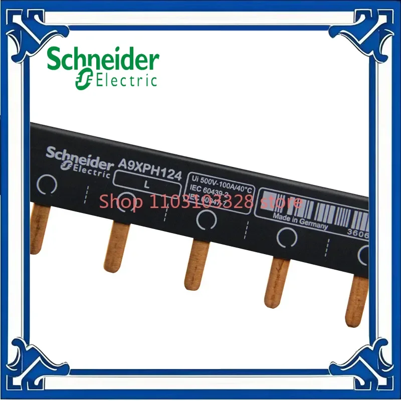 

Circuit breaker connection,1P copper teeth,comb Busbar,bus bar,single input single output 24 teeth 24 bit A9XPH124 or A9HLP124