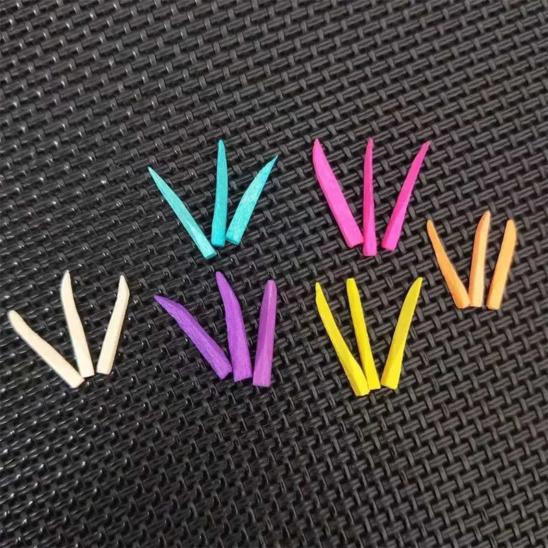Kliny dentystyczne Kliny do szczelin międzyzębowych Drewniane Drewniane Narzędzia do rekonstrukcji dentystycznej Kompozyt interdentalny Jednorazowe materiały do leczenia jamy ustnej