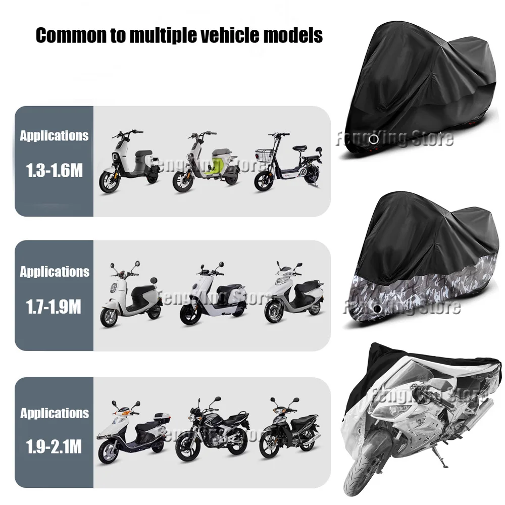 Cubierta impermeable para motocicleta, cubierta protectora UV para interior y exterior, para BMW R1200GS, R1250GS, ADV