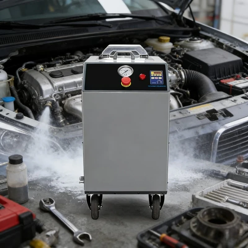 YG Factory CO2 Cleaning Machine Dry Ice Cleaner Dry Ice Sand Blaster for Automobile Car Cleaning