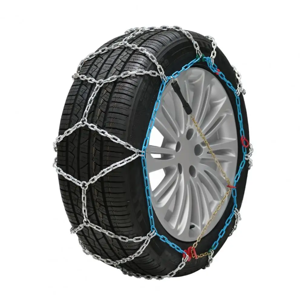 

SCRV240 Автомобильные зимние снежные цепи Железная снежная цепь Нескользящая цепь Противоскользящая мощная шина Колеса Цепь Грузовик Утолщенные снежные цепи