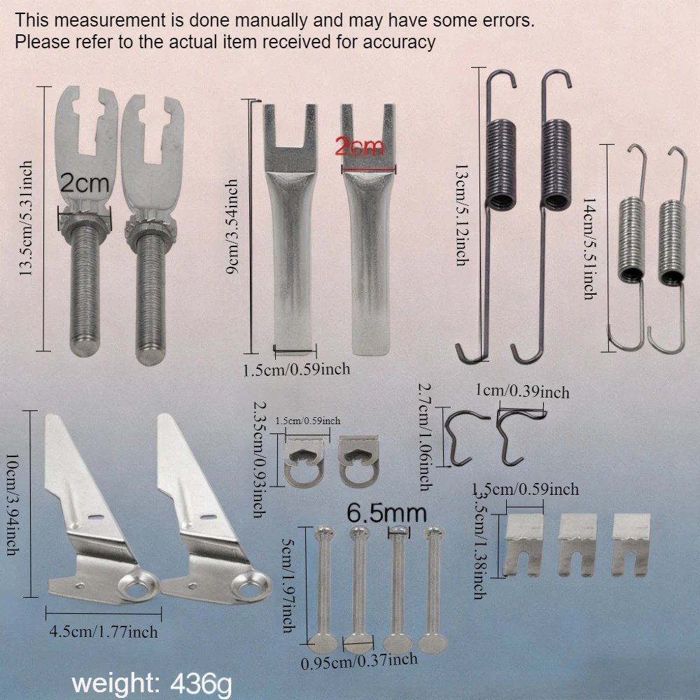 أدوات إصلاح الفرامل الخلفية للسيارة، مجموعة أدوات دبوس زنبركي لضبط فرامل اليد، طقم إصلاح الفرامل