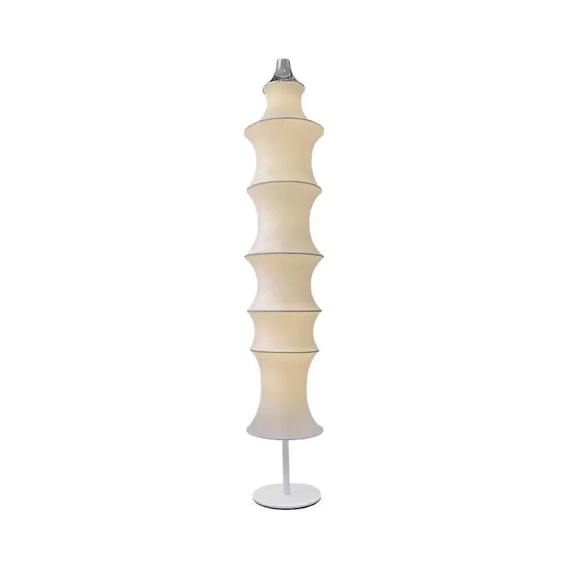 

Wabi Stillwind Bamboo Silk Floor Lamp, Homestay Cream Wind Ambient Light New Chinese Style
