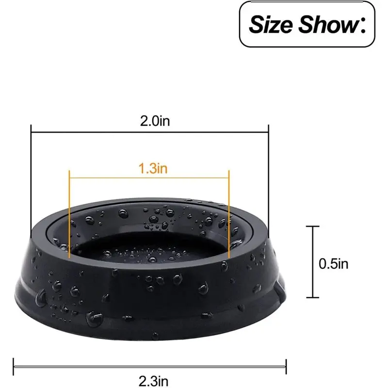 X17A 2025 NEW-2Pcs المكبس المطاط طوقا سيليكون الختم ل Aeropress القهوة و ماكينة الاسبريسو المكبس جوانات مطاطية