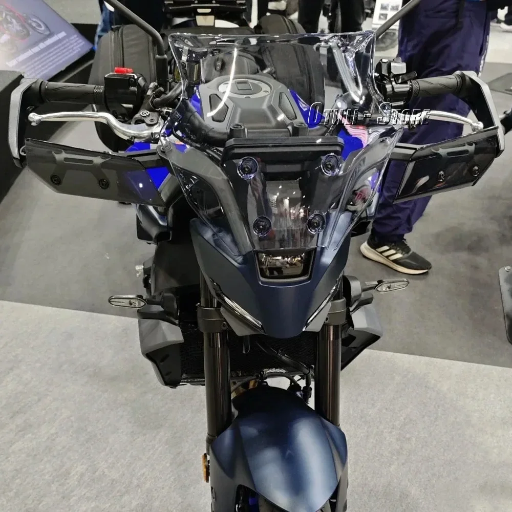 Handguard กระจกสําหรับ YAMAHA MT-09 MT 09 mt09 MT09 SP 2024 2025 Handguard Bracket รถจักรยานยนต์มือ Handlebar Handle bar Guards