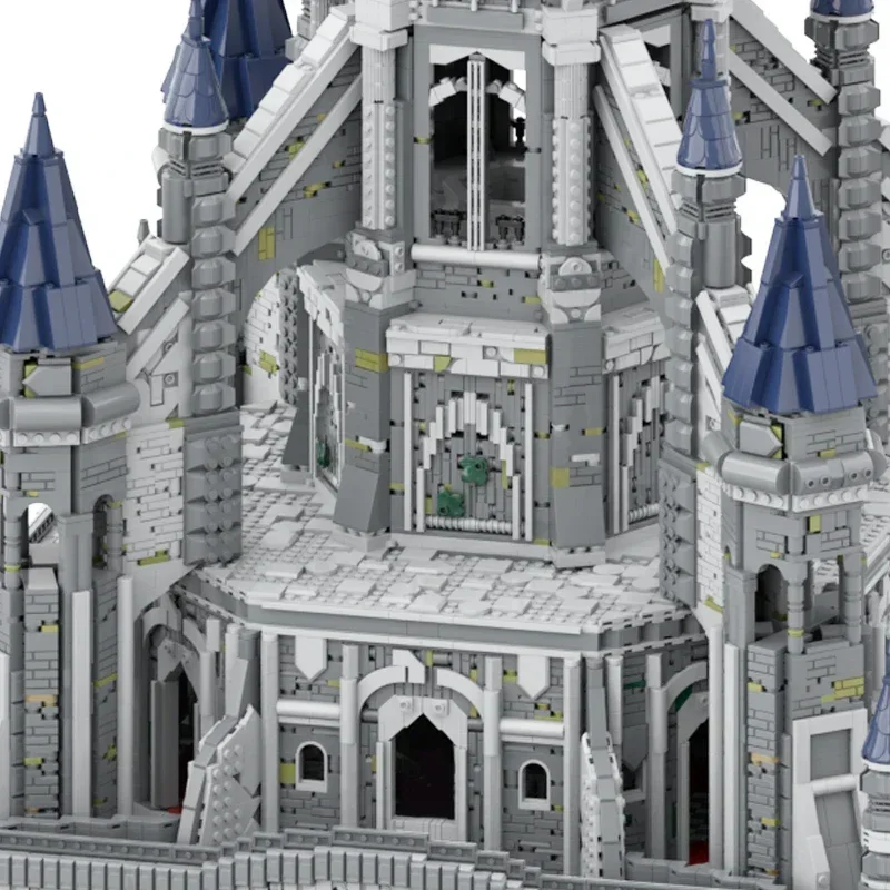 Moc Bouwstenen Spel Fort Model Hyrule Legende Kasteel Technologie Modulaire Blokken Geschenken Kerstspeelgoed Diy Sets Assemblage