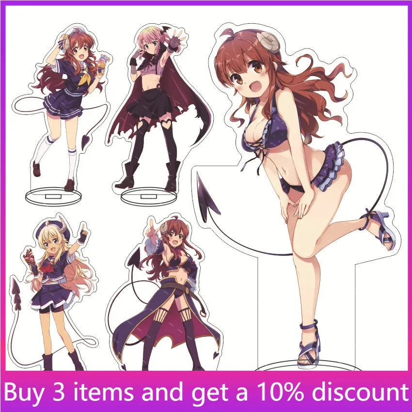 

Аниме-атрибутика «Девочка-демон по соседству»: Фигурка Ёсиды Юку, акриловая подставка с фигуркой Момоко Чииоды, игрушки Лилит