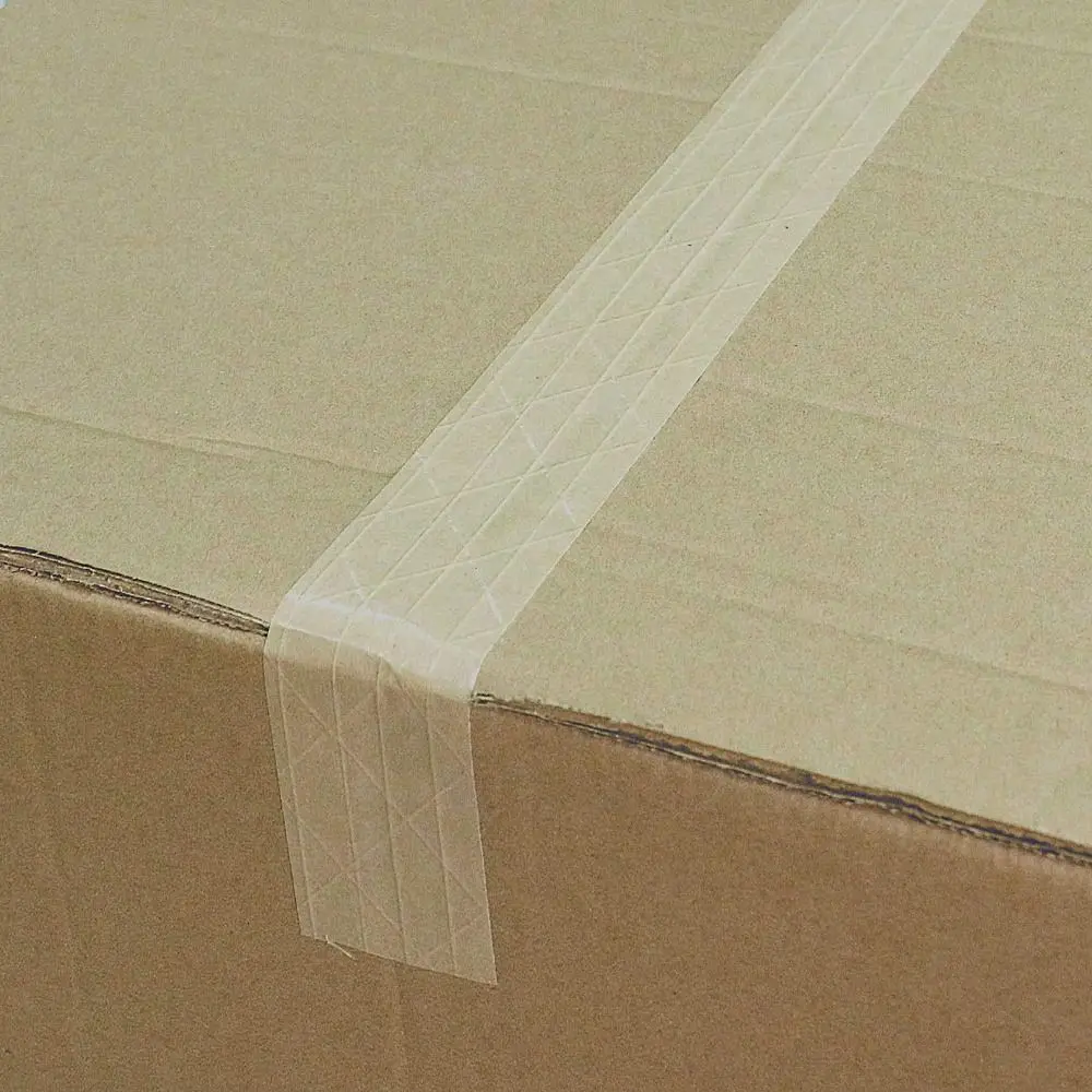 30-50m/rolo abrigo de pintura de carro reforçado fita de papel kraft autoadesivo moldura de foto fita de embalagem gomada à prova d'água